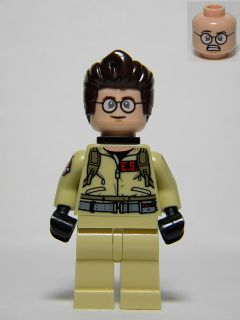 LEGO Minifigure-Dr. Egon Spengler, Printed Arms-Ghostbusters-gb012a-Creative Brick Builders
